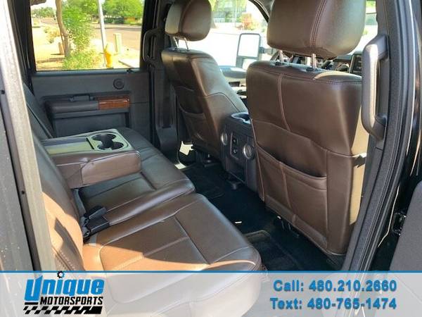 2015 FORD F350 CREW CAB KING RANCH DRW ~ READY TO GO! EASY FINANCING! for sale in Tempe, AZ – photo 14