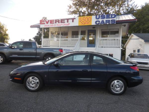 1999 Saturn Sc2 3DR COUPE - cars & trucks - by dealer - vehicle... for sale in Everett, WA – photo 3