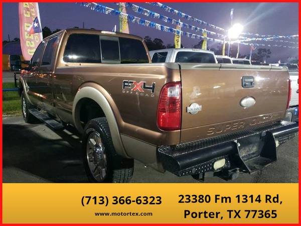 2011 Ford F350 Super Duty Crew Cab - Financing Available! for sale in Porter, TX – photo 12