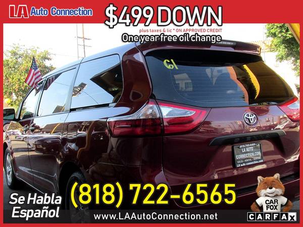 2017 Toyota Sienna L FOR ONLY 281/mo! - - by dealer for sale in Van Nuys, CA – photo 8