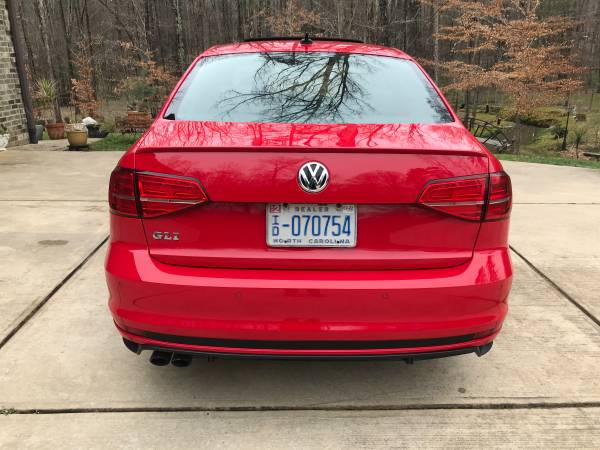 2017 VW Jetta GLI SE 2 0L Turbo Red ONLY 24k mi - - by for sale in Monroe, NC – photo 6