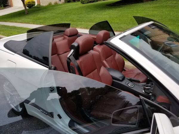 BMW CONVERTIBLE. WHITE/RED INTERIOR. EXCELLENT CONDITION! for sale in Mechanicsburg, PA – photo 2