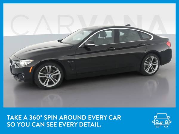 2018 BMW 4 Series 430i xDrive Gran Coupe Sedan 4D coupe Black for sale in Evansville, IN – photo 3