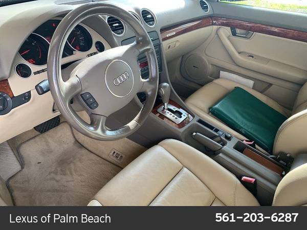 2004 Audi A4 3.0L AWD All Wheel Drive SKU:4K017345 for sale in West Palm Beach, FL – photo 9
