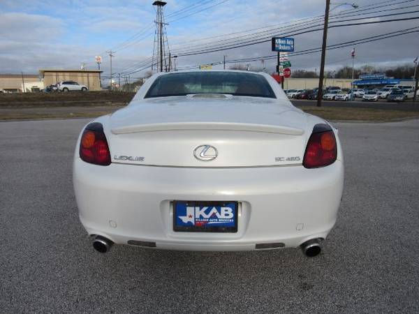 2002 Lexus SC 430 Convertible - - by dealer - vehicle for sale in Killeen, TX – photo 4