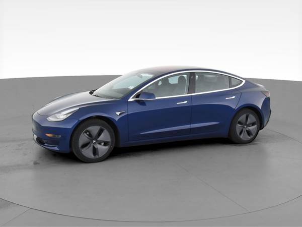 2018 Tesla Model 3 Mid Range Sedan 4D sedan Blue - FINANCE ONLINE -... for sale in Rockford, IL – photo 4