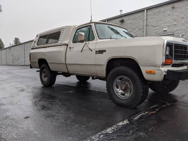 1984 Dodge Power wagon W350 4x4 1 Ton - cars & trucks - by owner -... for sale in Bend, OR – photo 3