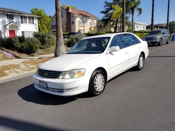 2003 toyota avalon xl white color no accident no dent body smog for sale in Downtown L.A area, CA – photo 5