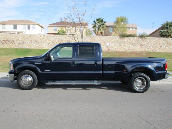 2005 FORD F350 CREW CAB DIESEL DUALLY W/ GOOSE NECK HITCH! REDUCED! for sale in El Paso, NM – photo 3