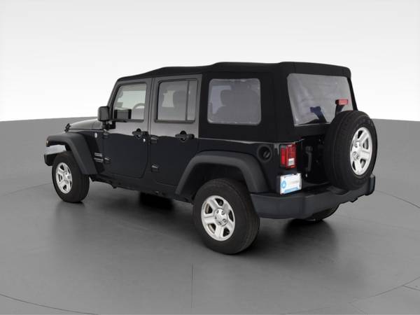 2017 Jeep Wrangler Unlimited Sport SUV 4D suv Black - FINANCE ONLINE... for sale in Providence, RI – photo 7