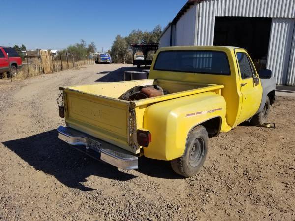 1981 Chevy C10 squarebody Shortbed pickup - cars & trucks - by owner... for sale in Palo Verde, AZ – photo 14