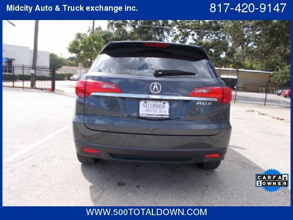 2015 Acura RDX FWD 4dr 500totaldown.com all credit 500totaldown.com... for sale in Haltom City, TX – photo 9