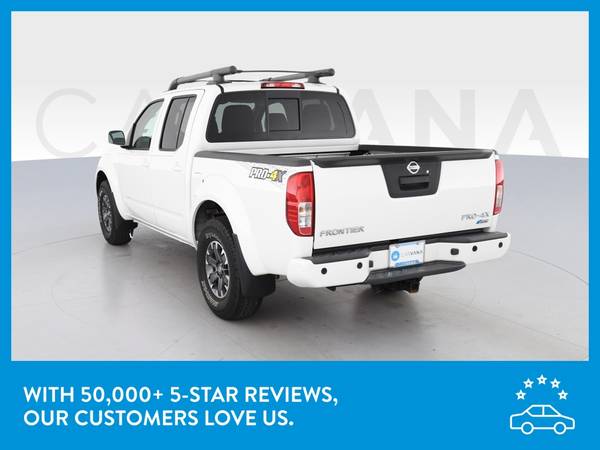 2017 Nissan Frontier Crew Cab PRO-4X Pickup 4D 5 ft pickup White for sale in Wilmington, NC – photo 4