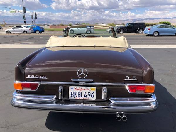 1971 Mercedes 280 SE 3 5 - - by dealer - vehicle for sale in Palm Springs, CA – photo 5