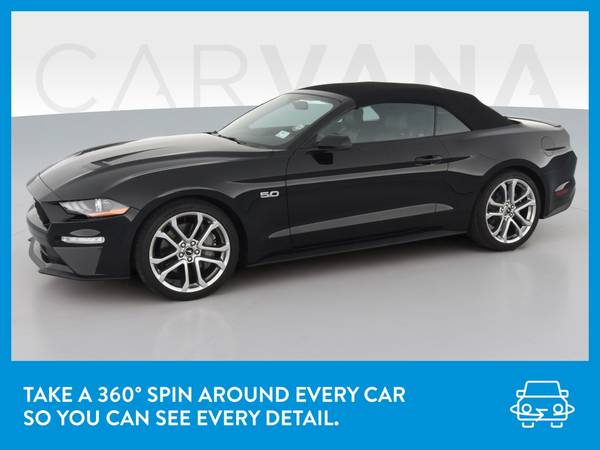 2018 Ford Mustang GT Premium Convertible 2D Convertible Black for sale in Rockford, IL – photo 3