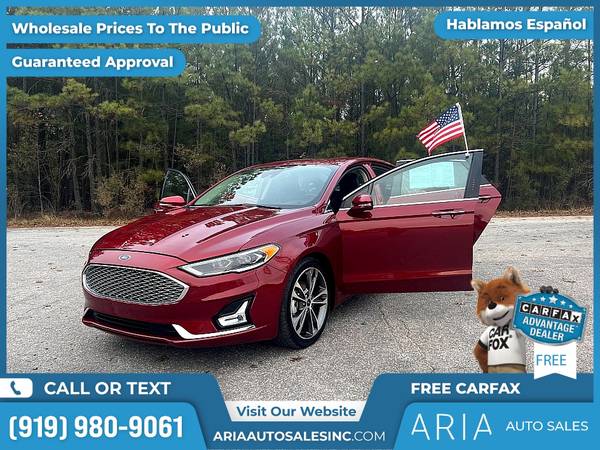 2019 Ford Fusion Titanium - - by dealer - vehicle for sale in Raleigh, NC – photo 11