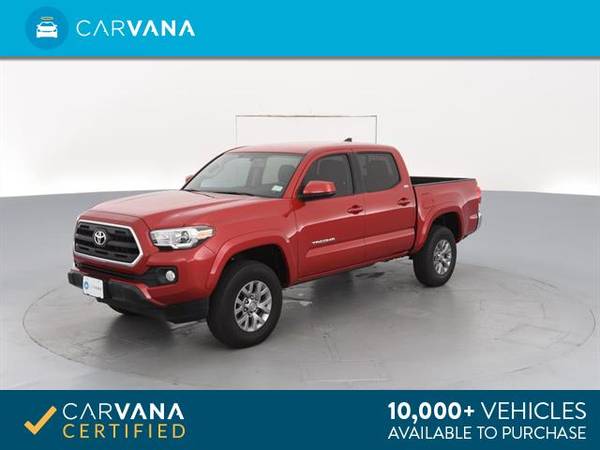 2016 Toyota Tacoma Double Cab SR5 Pickup 4D 5 ft pickup Red - FINANCE for sale in Atlanta, FL – photo 6