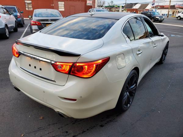 2017 infiniti q50 twin turbo storm damage - cars & trucks - by owner... for sale in Whitestone, NY – photo 7