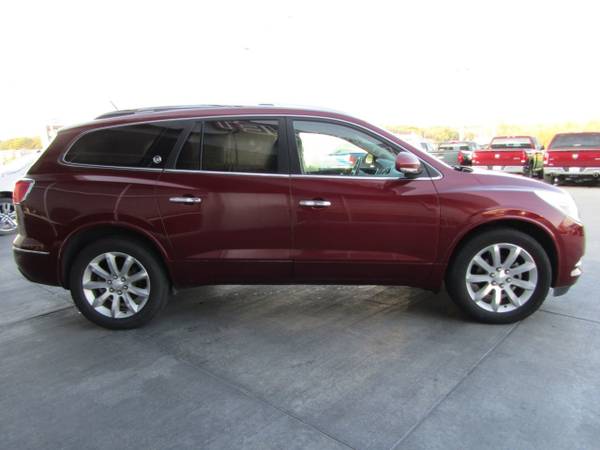 2015 *Buick* *Enclave* *AWD 4dr Premium* Crimson Red - cars & trucks... for sale in Omaha, NE – photo 8