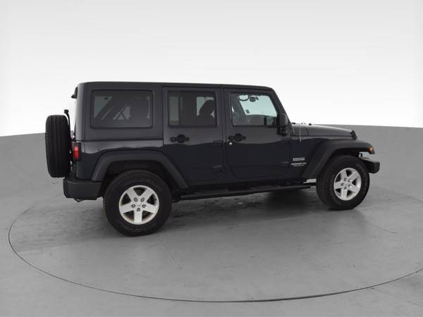 2017 Jeep Wrangler Unlimited Sport S Sport Utility 4D suv Black - -... for sale in Arlington, District Of Columbia – photo 12