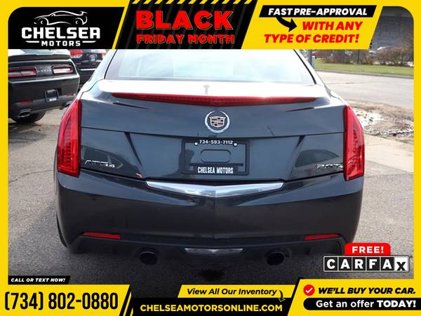 $239/mo - 2014 Cadillac ATS 2.0L Turbo Luxury AWD - Easy Financing!... for sale in Chelsea, MI – photo 5