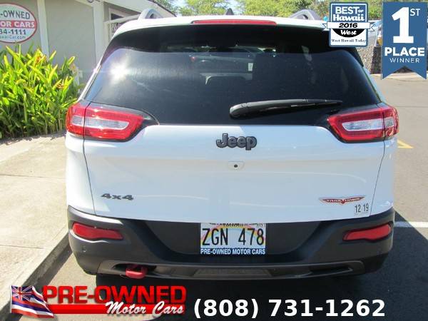 2018 JEEP CHEROKEE TRAILHAWK, only 35k miles! for sale in Kailua-Kona, HI – photo 4