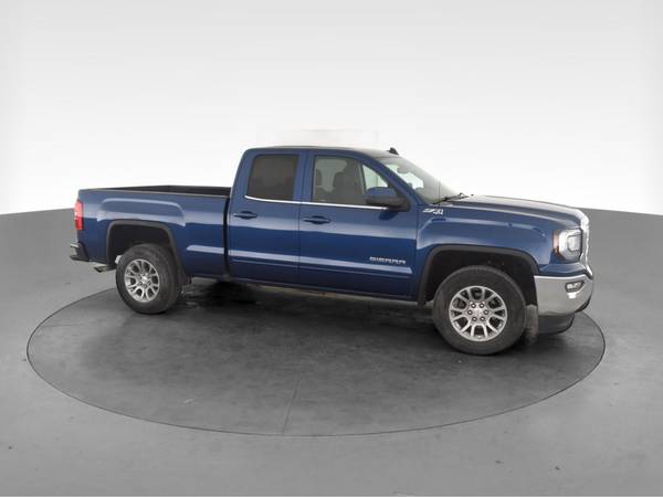 2017 GMC Sierra 1500 Double Cab SLE Pickup 4D 6 1/2 ft pickup Blue -... for sale in Monterey, CA – photo 14