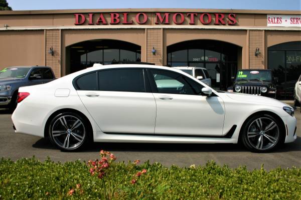 2017 BMW 7-Series 740i M-Sport, Exec, DAP+, pano mnrf, white, #4423... for sale in San Ramon, CA – photo 9