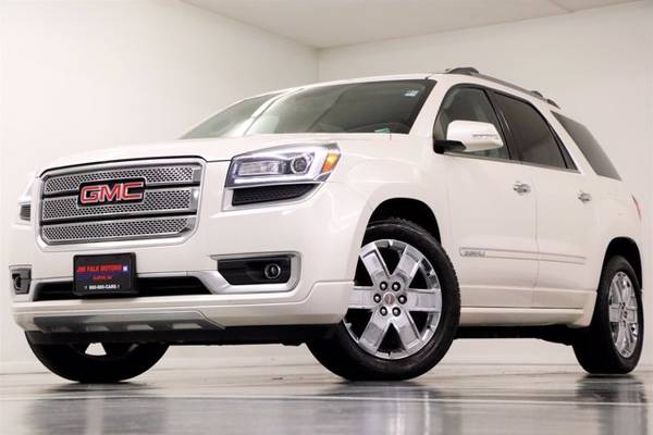 HEATED COOLED LEATHER! 2015 GMC ACADIA DENALI AWD SUV White for sale in Clinton, KS – photo 24