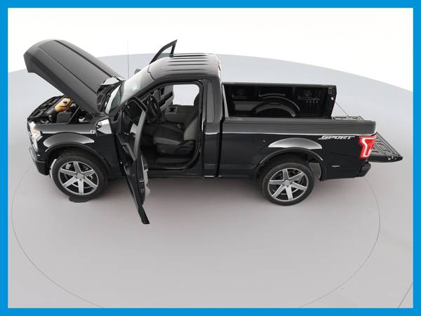 2016 Ford F150 Regular Cab XL Pickup 2D 6 1/2 ft pickup Black for sale in West Lafayette, IN – photo 16