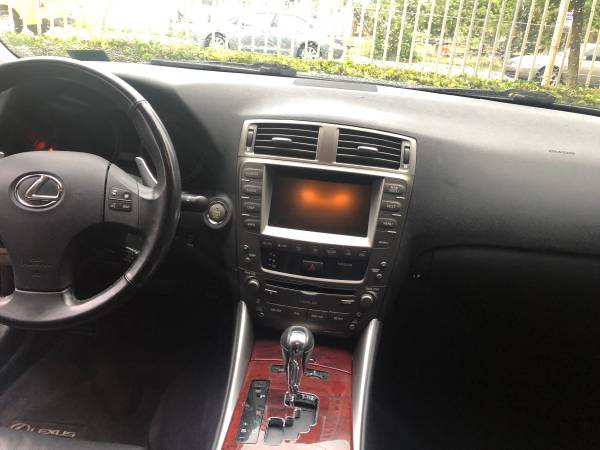 2007 Black Lexus IS250 AWD - cars & trucks - by owner - vehicle... for sale in Miami, FL – photo 9