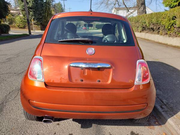 2012 FIAT 500 POP - LOW MILES FUN GAS SAVER - cars & for sale in Portland, OR – photo 4