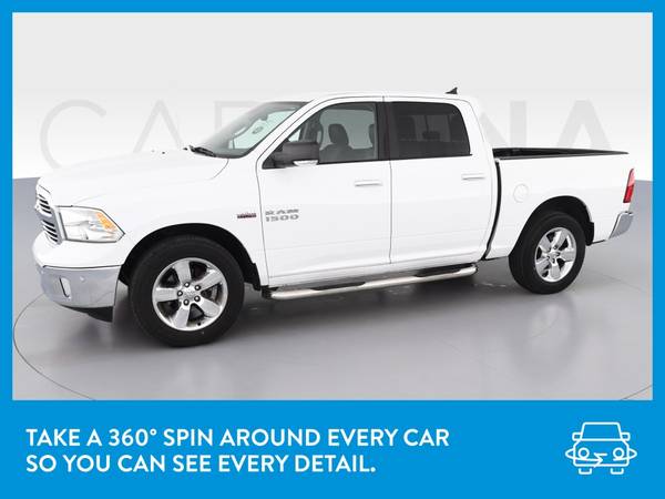 2016 Ram 1500 Crew Cab Big Horn Pickup 4D 5 1/2 ft pickup White for sale in Kingston, NY – photo 3