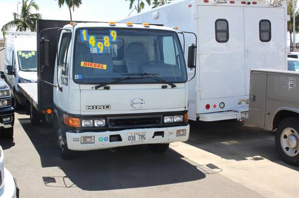 2003 Hino Flat Bed/Diesel Chassis Cab - - by dealer for sale in Honolulu, HI – photo 4