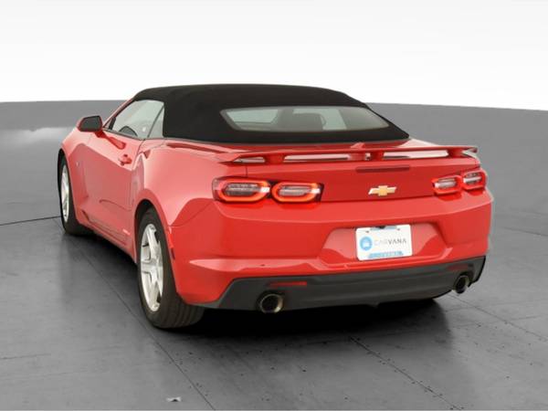 2019 Chevy Chevrolet Camaro LT Convertible 2D Convertible Red - -... for sale in Placerville, CA – photo 8