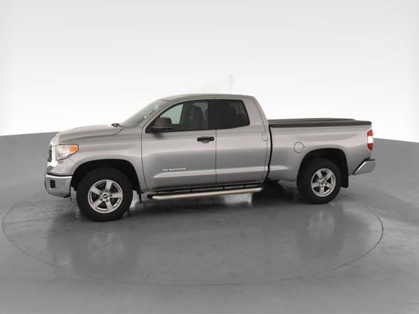 2014 Toyota Tundra Double Cab SR Pickup 4D 6 1/2 ft pickup Silver for sale in Stillwater, OK – photo 4