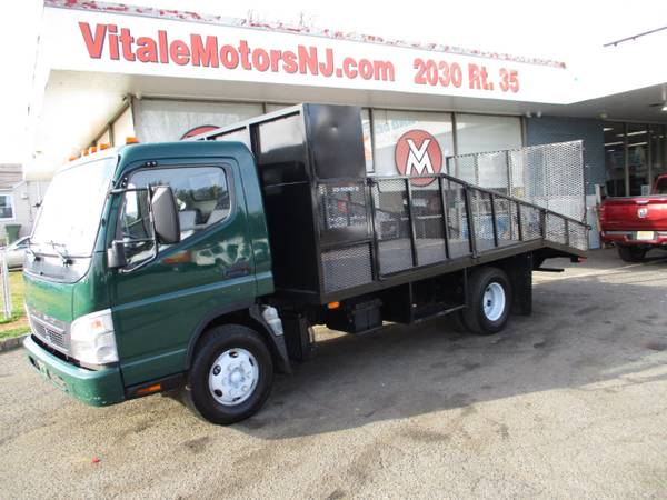 2008 Mitsubishi Fuso FE145 DOVETAIL, LANDSCAPE TRUCK, DIESEL 76K for sale in South Amboy, NY – photo 4