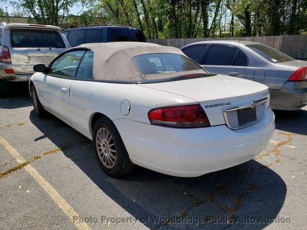 2006 Chrysler Sebring Conv 2dr Touring White for sale in Woodbridge, District Of Columbia – photo 4
