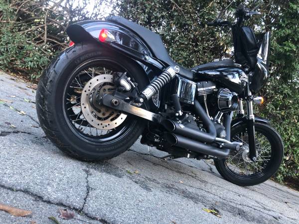 2014 Harley Davidson Dyna Street Bob LOW MILES ~ LIKE NEW FXDB/trade for sale in Woodland Hills, CA – photo 2