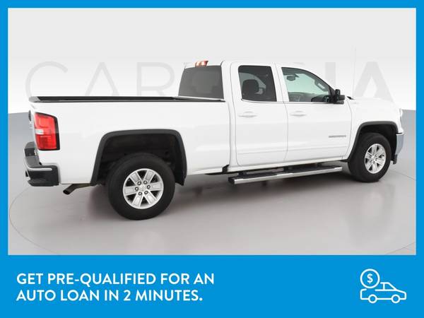 2018 GMC Sierra 1500 Double Cab SLE Pickup 4D 6 1/2 ft pickup White for sale in Hobart, IL – photo 9