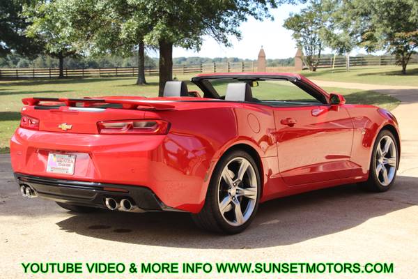 2016 CHEVROLET CAMARO 2SS CONVERTIBLE 13K MILES V8 LOADED SEE VIDEO for sale in Milan, TN – photo 7