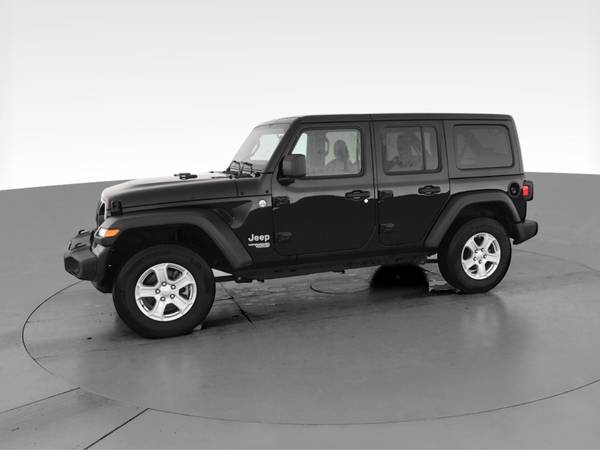 2020 Jeep Wrangler Unlimited Sport S Sport Utility 4D suv Black - -... for sale in Gainesville, FL – photo 4
