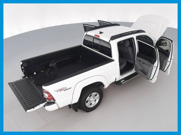 2013 Toyota Tacoma Double Cab PreRunner Pickup 4D 6 ft pickup White for sale in Raleigh, NC – photo 19