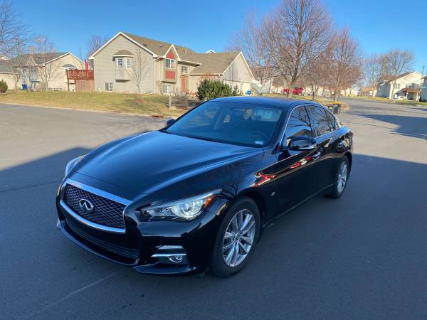 Infiniti Q50 premium 3.7l AWD 46k miles - cars & trucks - by owner -... for sale in Shakopee, MN – photo 2