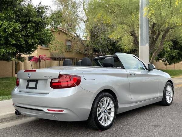 2016 BMW 2 Series 228i Convertible Glacier Silver Metallic - cars & for sale in Phoenix, AZ – photo 4