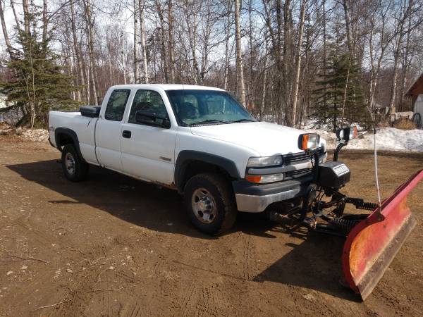 2001 Chevy 2500 4x4 With Plow for sale in Palmer, AK – photo 3