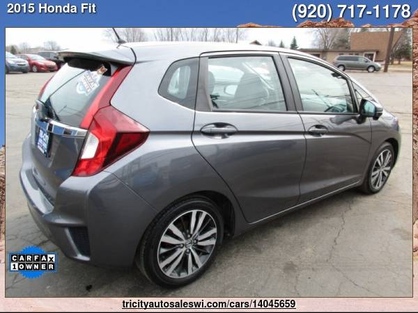 2015 HONDA FIT EX L 4DR HATCHBACK Family owned since 1971 - cars & for sale in MENASHA, WI – photo 5