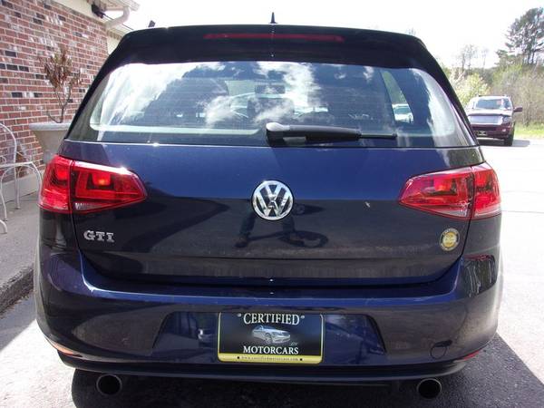 2015 Volkswagen GTI, 109k Miles, 1 Owner, 6-Speed, Night Blue for sale in Franklin, MA – photo 4