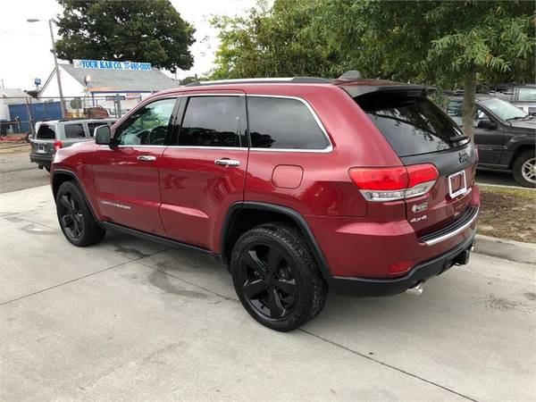 ==2014 Jeep Grand Cherokee Limited 4WD V8==FINANCING AVAILABLE!== for sale in Norfolk, VA – photo 4