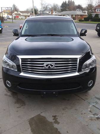 2012 Infiniti QX56 - cars & trucks - by dealer - vehicle automotive... for sale in Erie, PA – photo 2